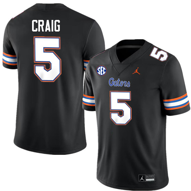 Hayden Craig Florida Jersey,Florida Gators #5 Hayden Craig Uniforms,Jersey Youth-Black